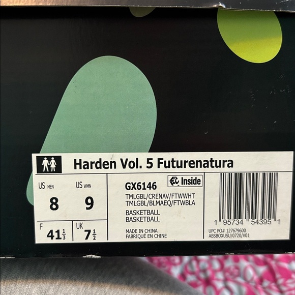 Brand New with box.  Adidas any gender Never worn fashionable athletic shoes - Picture 9 of 9